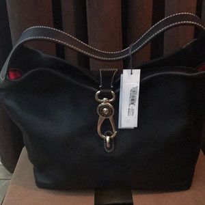 Dooney and Bourke Logo Lock Bag